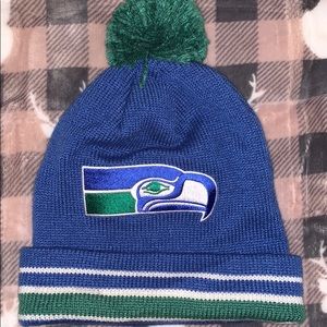Seahawks beanie